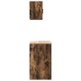 Armarios 2 uds para garaje madera ingeniería roble ahumado de , Armarios industriales - Ref: Foro24-3328309, Precio: 132,66 €...