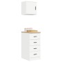 Armarios 2 uds para garaje madera de ingeniería blanco de , Armarios industriales - Ref: Foro24-3328323, Precio: 104,41 €, De...
