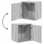 Armarios 2 uds para garaje madera ingeniería gris sonoma de , Armarios industriales - Ref: Foro24-3328328, Precio: 106,41 €, ...