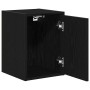 Armarios de pared 2 uds para garaje madera de ingeniería negro de , Armarios industriales - Ref: Foro24-860610, Precio: 44,92...