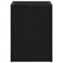 Armarios de pared 2 uds para garaje madera de ingeniería negro de , Armarios industriales - Ref: Foro24-860610, Precio: 44,92...