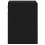 Armarios de pared 2 uds para garaje madera de ingeniería negro de , Armarios industriales - Ref: Foro24-860610, Precio: 44,92...