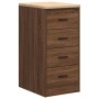 Armarios 6 uds para garaje madera ingeniería marrón roble de , Armarios industriales - Ref: Foro24-3328356, Precio: 302,63 €,...