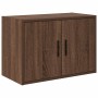 Armarios 6 uds para garaje madera ingeniería marrón roble de , Armarios industriales - Ref: Foro24-3328356, Precio: 302,63 €,...