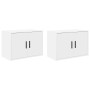 Armarios de pared 2 uds para garaje madera de ingeniería blanco de , Armarios industriales - Ref: Foro24-860644, Precio: 84,2...