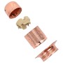 Portalámparas 2 uds bronce oro rosa E27 de , Accesorios de iluminación - Ref: Foro24-4106521, Precio: 16,54 €, Descuento: %