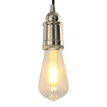 Portalámparas 2 uds níquel satinado E27 de , Accesorios de iluminación - Ref: Foro24-4106542, Precio: 21,20 €, Descuento: %