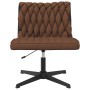 Silla de oficina giratoria de tela marrón de , Sillas - Ref: Foro24-4105404, Precio: 109,77 €, Descuento: %