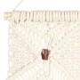Adorno de pared de macramé algodón 40x80 cm de , Tapicería decorativa - Ref: Foro24-323999, Precio: 19,07 €, Descuento: %