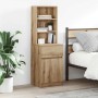 Mesilla de noche Artisan Oak 39x35x125 cm Madera de ingeniería de , Mesitas de noche - Ref: Foro24-861318, Precio: 69,48 €, D...