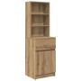 Mesilla de noche Artisan Oak 39x35x125 cm Madera de ingeniería de , Mesitas de noche - Ref: Foro24-861318, Precio: 69,48 €, D...