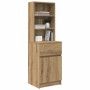 Mesilla de noche Artisan Oak 39x35x125 cm Madera de ingeniería de , Mesitas de noche - Ref: Foro24-861318, Precio: 69,48 €, D...
