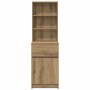 Mesilla de noche Artisan Oak 39x35x125 cm Madera de ingeniería de , Mesitas de noche - Ref: Foro24-861318, Precio: 69,48 €, D...