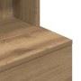 Mesilla de noche Artisan Oak 39x35x125 cm Madera de ingeniería de , Mesitas de noche - Ref: Foro24-861318, Precio: 69,48 €, D...