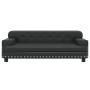 Cama para perros de cuero sintético negra 90x53x30 cm de , Camas para perros - Ref: Foro24-171876, Precio: 113,32 €, Descuent...