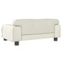Cama para perros de terciopelo crema 70x45x30 cm de , Camas para perros - Ref: Foro24-171888, Precio: 88,96 €, Descuento: %
