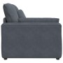 Sofá modular con reposabrazos y cojines gris oscuro 100 cm de , Unidades para sofás seccionales - Ref: Foro24-4104400, Precio...