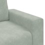 Sillón sofá gris claro 60 cm terciopelo de , Sofás - Ref: Foro24-4105247, Precio: 167,59 €, Descuento: %