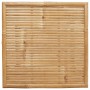 Mesa de bar para exterior cuadrada de bambú 55x55x100 cm de , Conjuntos de jardín - Ref: Foro24-4108229, Precio: 90,58 €, Des...
