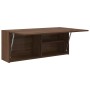Mueble de pared baño madera ingeniería roble marrón 100x25x40cm de , Tocadores de baño - Ref: Foro24-860109, Precio: 80,36 €,...