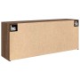 Mueble de pared baño madera ingeniería roble marrón 100x25x40cm de , Tocadores de baño - Ref: Foro24-860109, Precio: 80,36 €,...