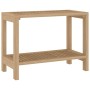 Mesa auxiliar de baño madera maciza de teca 60x30x45 cm de , Accesorios para el baño - Ref: Foro24-340752, Precio: 65,97 €, D...
