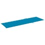 Tumbona con cojín azul madera de pino impregnada de , Tumbonas - Ref: Foro24-3065853, Precio: 128,80 €, Descuento: %