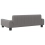 Sofá para niños de cuero sintético gris 90x53x30 cm de , Mobiliario para bebés y niños pequeños - Ref: Foro24-3196266, Precio...
