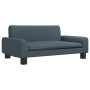 Sofá para niños de tela gris oscuro 70x45x30 cm de , Mobiliario para bebés y niños pequeños - Ref: Foro24-3196270, Precio: 77...