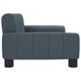 Sofá para niños de tela gris oscuro 70x45x30 cm de , Mobiliario para bebés y niños pequeños - Ref: Foro24-3196270, Precio: 77...