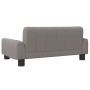 Sofá para niños de tela gris taupe 70x45x30 cm de , Mobiliario para bebés y niños pequeños - Ref: Foro24-3196272, Precio: 77,...