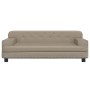 Sofá para niños de cuero sintético capuchino 90x53x30 cm de , Mobiliario para bebés y niños pequeños - Ref: Foro24-3196291, P...