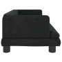 Sofá para niños de terciopelo negro 80x45x30 cm de , Mobiliario para bebés y niños pequeños - Ref: Foro24-3196309, Precio: 83...