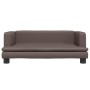 Sofá para niños de cuero sintético marrón 80x45x30 cm de , Mobiliario para bebés y niños pequeños - Ref: Foro24-3196314, Prec...