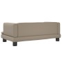 Sofá para niños de cuero sintético capuchino 80x45x30 cm de , Mobiliario para bebés y niños pequeños - Ref: Foro24-3196316, P...