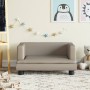 Sofá para niños de cuero sintético capuchino 60x40x30 cm de , Mobiliario para bebés y niños pequeños - Ref: Foro24-3196328, P...