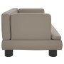 Sofá para niños de cuero sintético capuchino 60x40x30 cm de , Mobiliario para bebés y niños pequeños - Ref: Foro24-3196328, P...