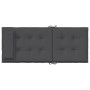Cojines de silla respaldo alto 4 uds tela Oxford gris antracita de , Cojines para sillas y sofás - Ref: Foro24-361875, Precio...