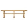 Banco de madera maciza de mango 160x35x45 cm de , Bancos de comedor y cocina - Ref: Foro24-354992, Precio: 158,07 €, Descuent...