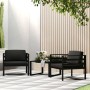 Sofás centrales 2 unidades con cojines aluminio gris antracita de , Sofás modulares de exterior - Ref: Foro24-318313, Precio:...