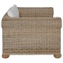 Sillón con cojines ratán natural de , Sillones - Ref: Foro24-283072, Precio: 350,05 €, Descuento: %
