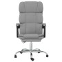 Silla de oficina reclinable de tela gris claro de , Sillas de oficina - Ref: Foro24-349627, Precio: 114,20 €, Descuento: %