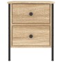 Mesita de noche madera de ingeniería roble Sonoma 40x42x50 cm de , Mesitas de noche - Ref: Foro24-825985, Precio: 68,03 €, De...