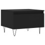 Mesa de centro madera de ingeniería negro 50x46x35 cm de , Mesas de centro - Ref: Foro24-830862, Precio: 43,92 €, Descuento: %