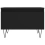 Mesa de centro madera de ingeniería negro 50x46x35 cm de , Mesas de centro - Ref: Foro24-830862, Precio: 43,92 €, Descuento: %