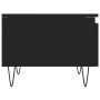 Mesa de centro madera de ingeniería negro 50x46x35 cm de , Mesas de centro - Ref: Foro24-830862, Precio: 43,92 €, Descuento: %