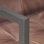 Sillas de comedor voladizad 2 uds cuero real marrón desgastado de , Sillas de comedor - Ref: Foro24-321849, Precio: 315,10 €,...