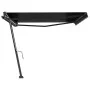 Manual retractable foot awning anthracite gray 400x300 cm by vidaXL, Awnings - Ref: Foro24-3069739, Price: 433,86 €, Discount: %