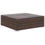 Set muebles de jardín 8 piezas y cojines ratán sintético marrón de , Conjuntos de jardín - Ref: Foro24-46765, Precio: 868,63 ...