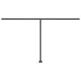 Toldo de pie retráctil manual gris antracita 400x300 cm de vidaXL, Toldos - Ref: Foro24-3069739, Precio: 397,76 €, Descuento: %